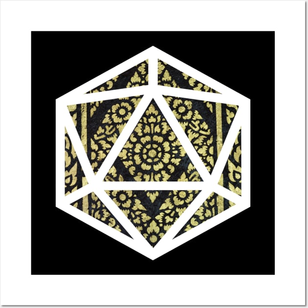 D20 Decal Badge - Grimoire Wall Art by aaallsmiles